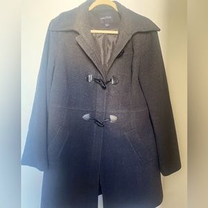 Nautica winter coat, great condition, gray